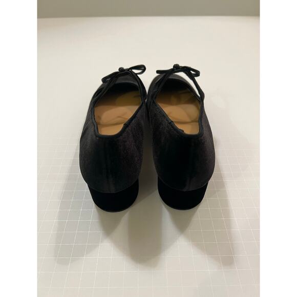 J. Crew Velvet Bow Tie–Heeled Mary Janes - Picture 7 of 8